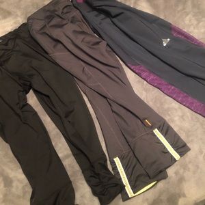 Adidas Dry Fit Workout Capri Pants Bundle